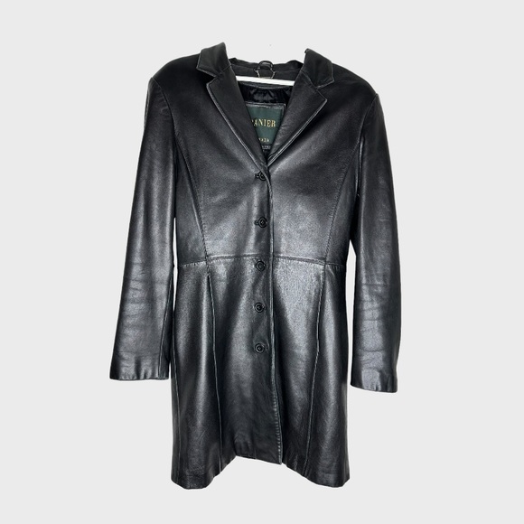 Danier Women’s Leather Jacket / Genuine Leather / Vintage Danier Leather - Picture 2 of 10